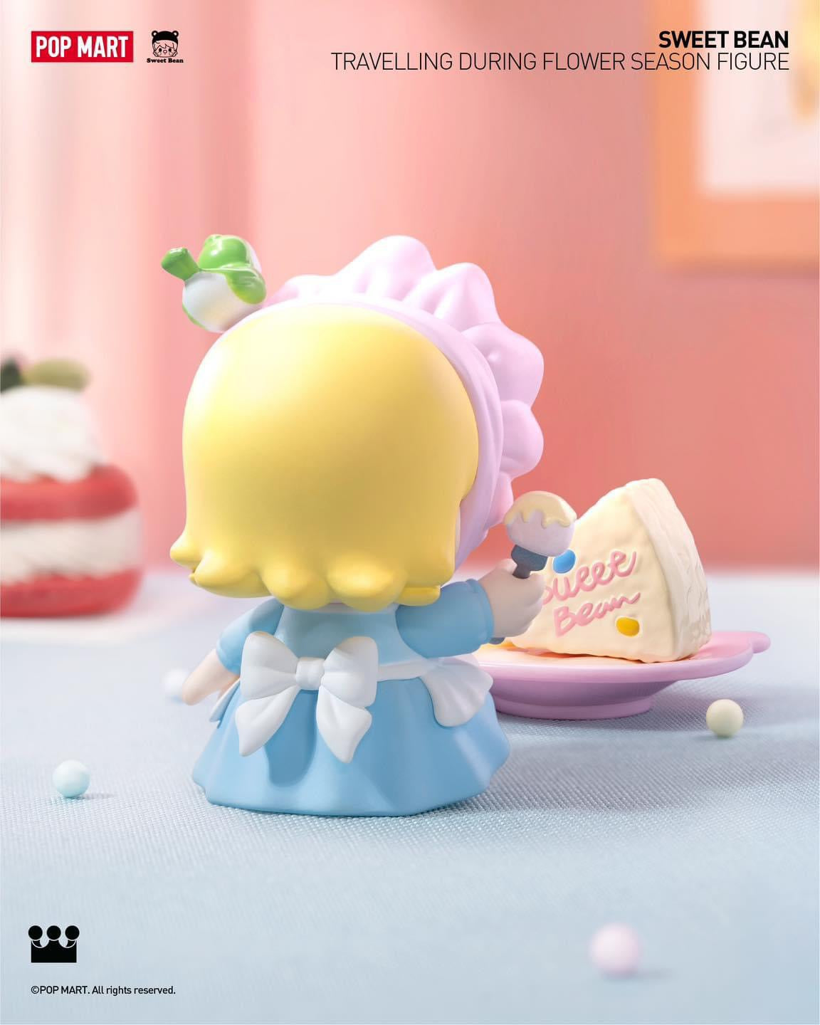 Sweet Bean Travelling During Flower Season Figure - Mô Hình Art Toy Chính Hãng Pop Mart