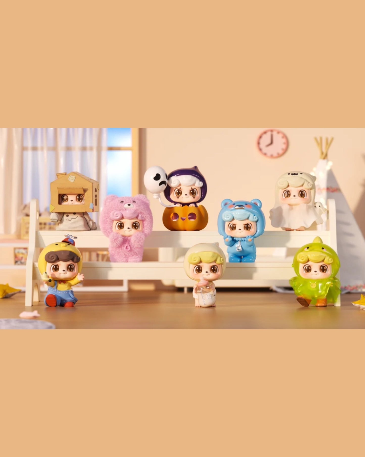 Q.Kid Good Fortune Series PVC Plush Blind Box
