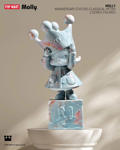 MOLLY Anniversary Statues Classical Retro 2 Series - Mô Hình Blindbox Chính Hãng Pop Mart