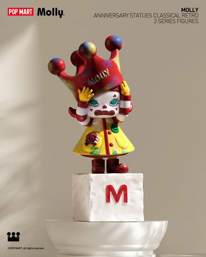 MOLLY Anniversary Statues Classical Retro 2 Series - Mô Hình Blindbox Chính Hãng Pop Mart Pop Mart - ảnh 4 - Art Toy