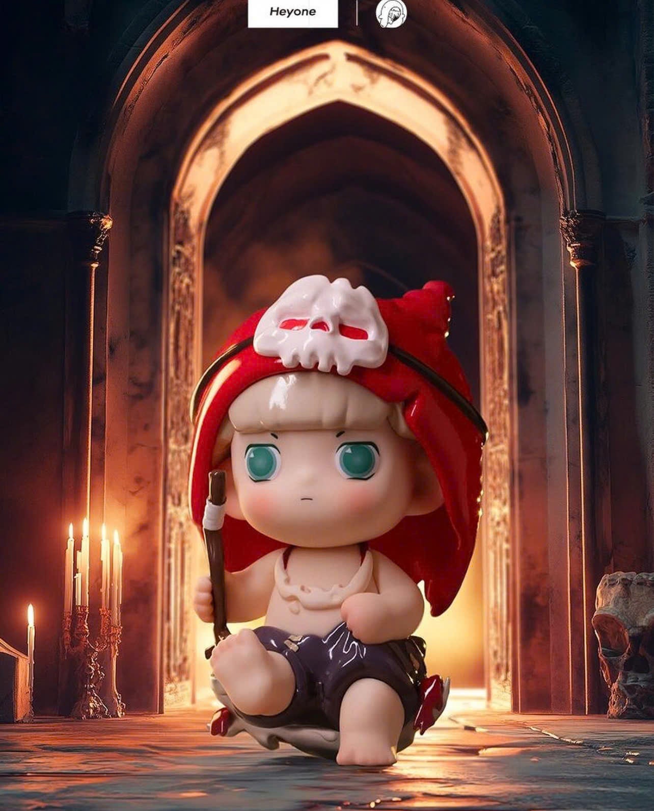 Heyone Star Series- 25 O'clock in the Dark Night - Mô Hình Blind Box Heyone Heyone - ảnh 2 - Art Toy