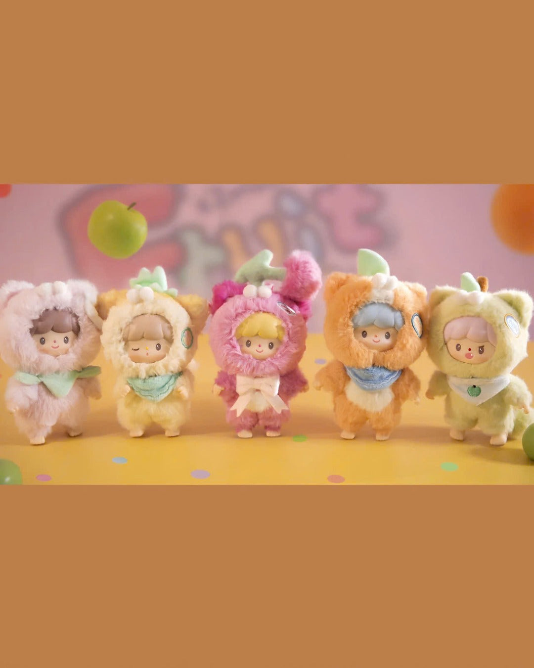 zZoton Fruit Party Plush Blind Box Series - Mô hình Gấu bông Art Toy - Finding Unicorn