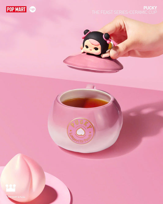 PUCKY The Feast Series - Ceramic Cup | Ly Sứ Cao Cấp Pop Mart