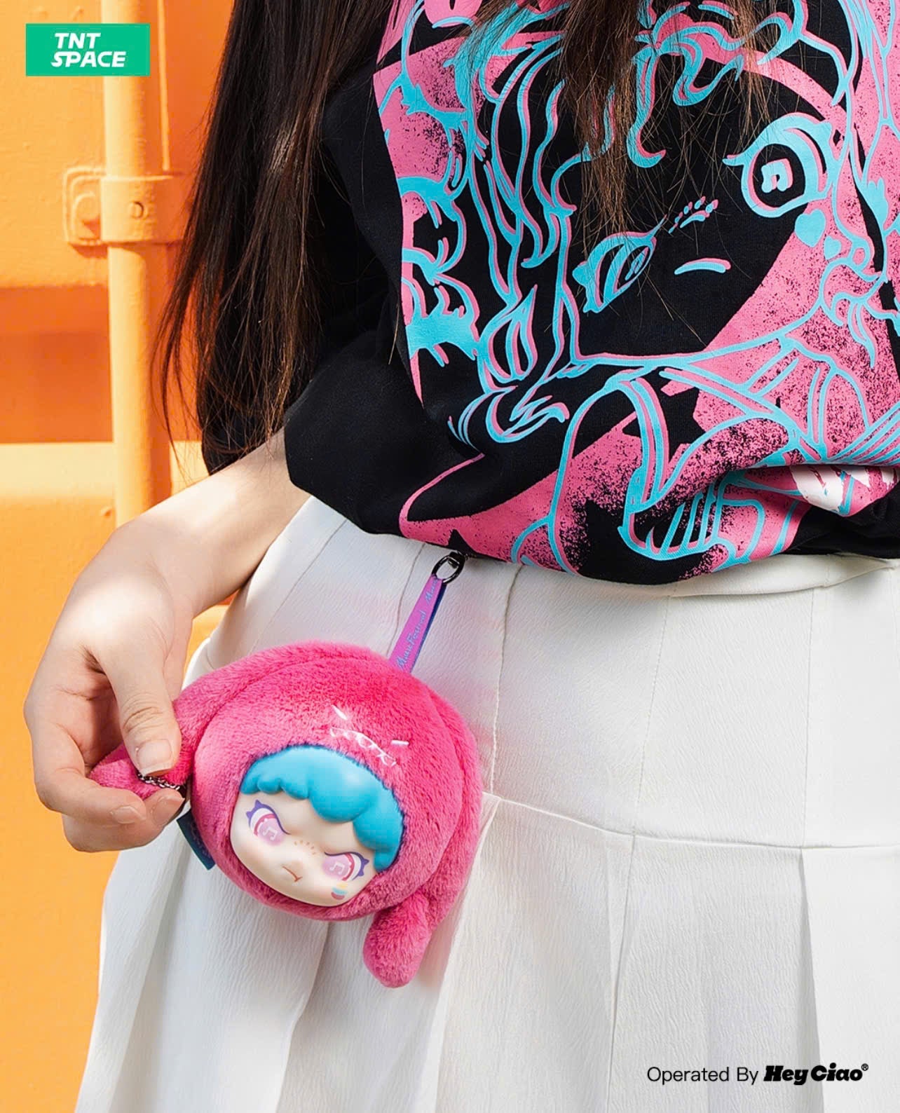 DORA Music Festival Vinyl Plush Pendant Blindbox - Móc Khóa Gấu Bông Art Toy - TNT Space - Góc nhìn khác 3