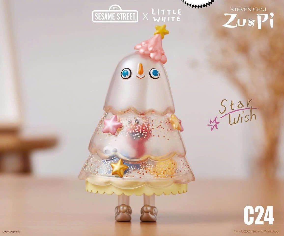 Magic Little White - Star Wish - Mô hình Art Toy Cao Cấp Zu & Pi - Hình ảnh sản phẩm