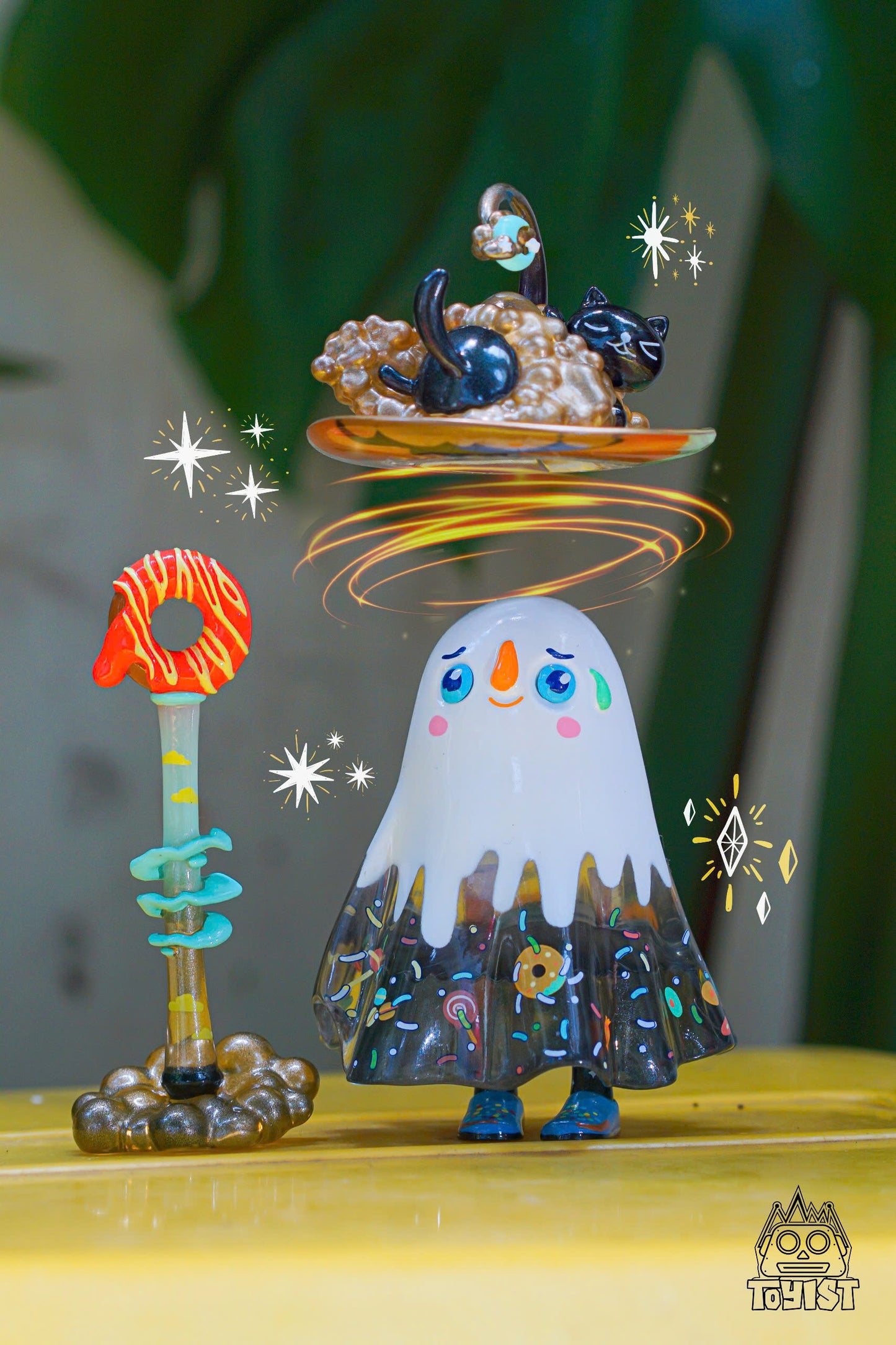 Magic Little White - Snack Version - Mô hình Figure Art Toy cao cấp Zu & Pi - Hình ảnh bổ sung 6
