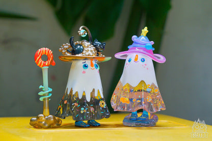 Magic Little White - Star Version - Mô Hình Art Toy Cao Cấp - Zu & Pi - Hình ảnh bổ sung 6