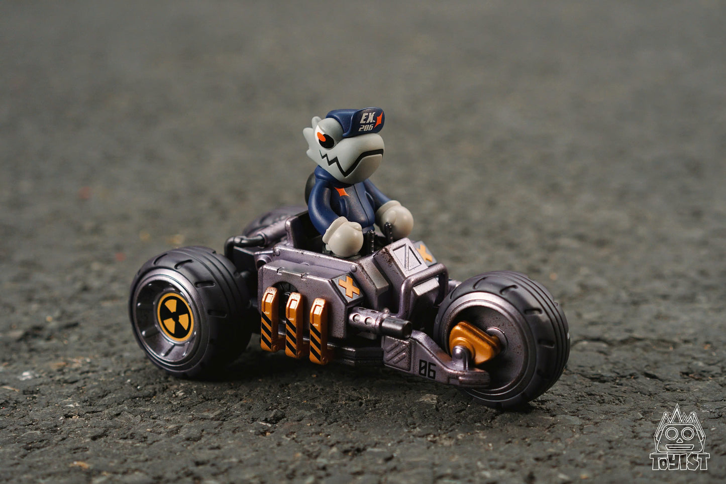 Mr.Bone JR Vehicle - Battlefield Motorcycle - Mô hình Xe Mô Tô Art Toy My Own Culture My Own Culture - ảnh 4 - Art toys