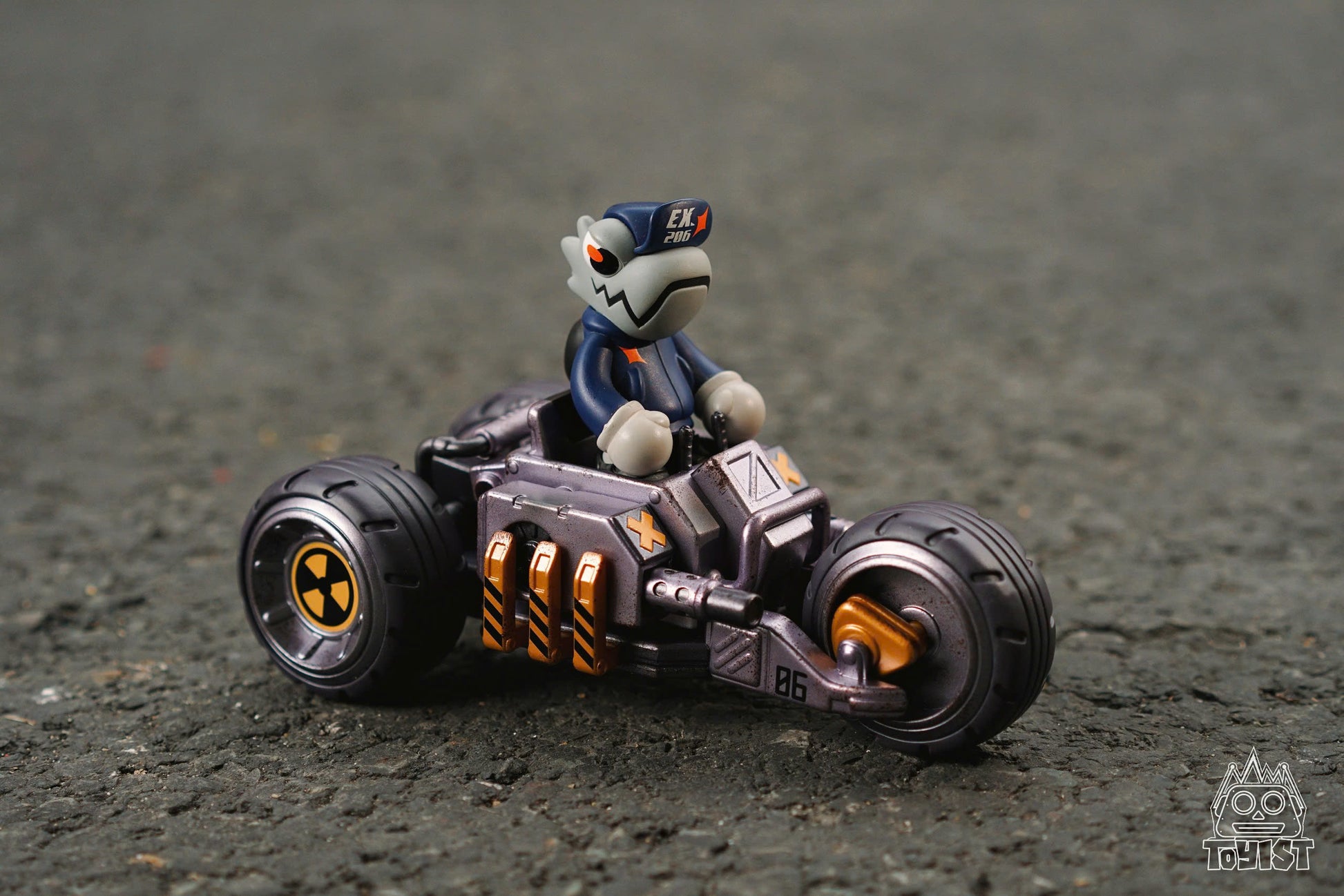 Mr.Bone JR Vehicle - Battlefield Motorcycle - Mô hình Xe Mô Tô Art Toy My Own Culture My Own Culture - ảnh 4 - Art toys