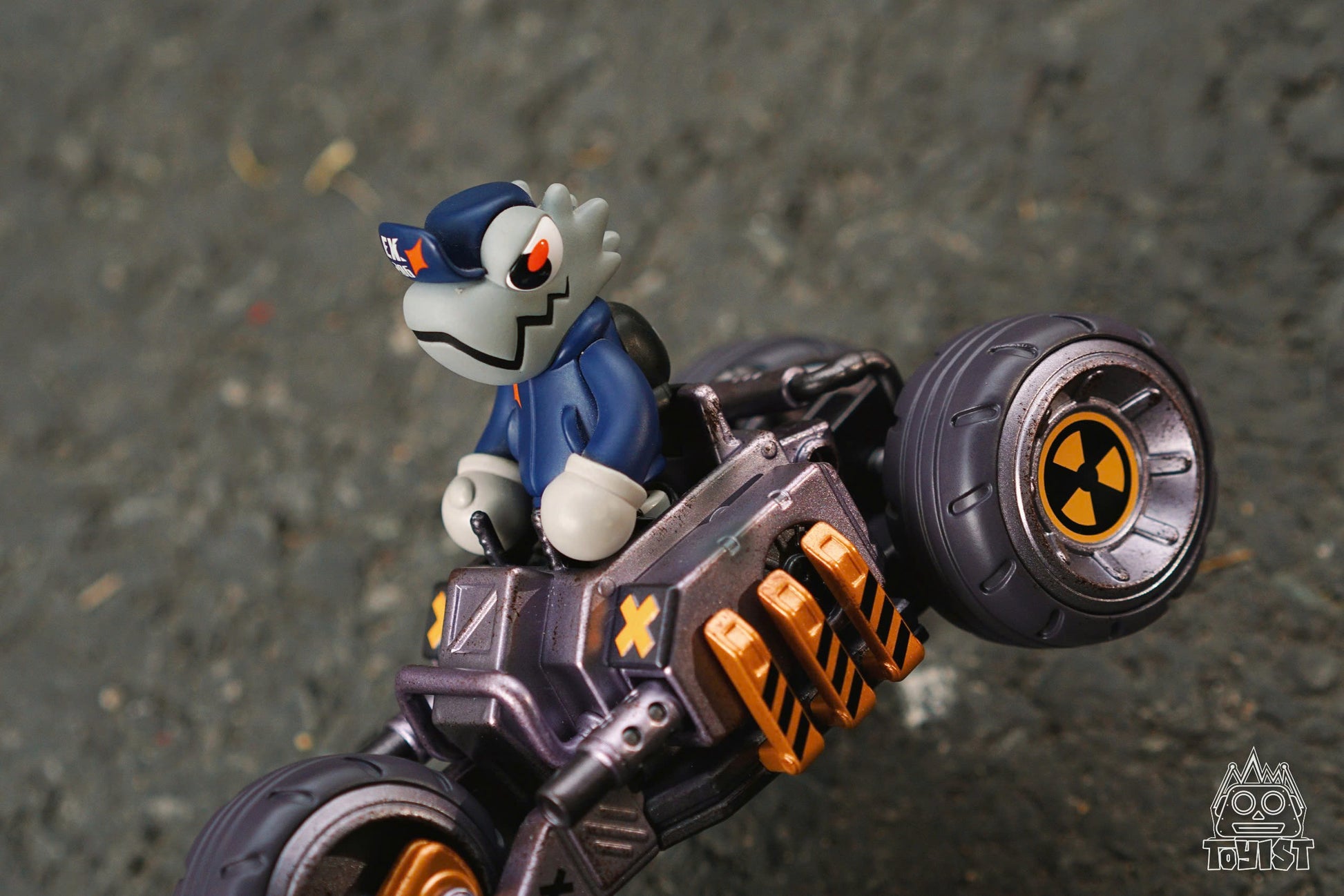 Mr.Bone JR Vehicle - Battlefield Motorcycle - Mô hình Xe Mô Tô Art Toy My Own Culture My Own Culture - ảnh 3 - Art toys
