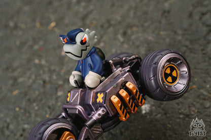 Mr.Bone JR Vehicle - Battlefield Motorcycle - Mô hình Xe Mô Tô Art Toy My Own Culture My Own Culture - ảnh 3 - Art toys