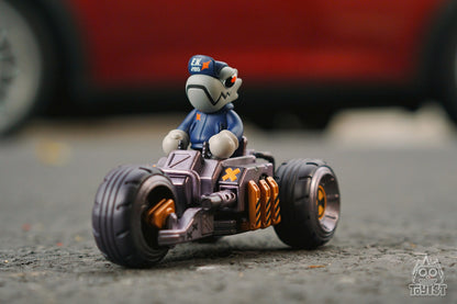 Mr.Bone JR Vehicle - Battlefield Motorcycle - Mô hình Xe Mô Tô Art Toy My Own Culture