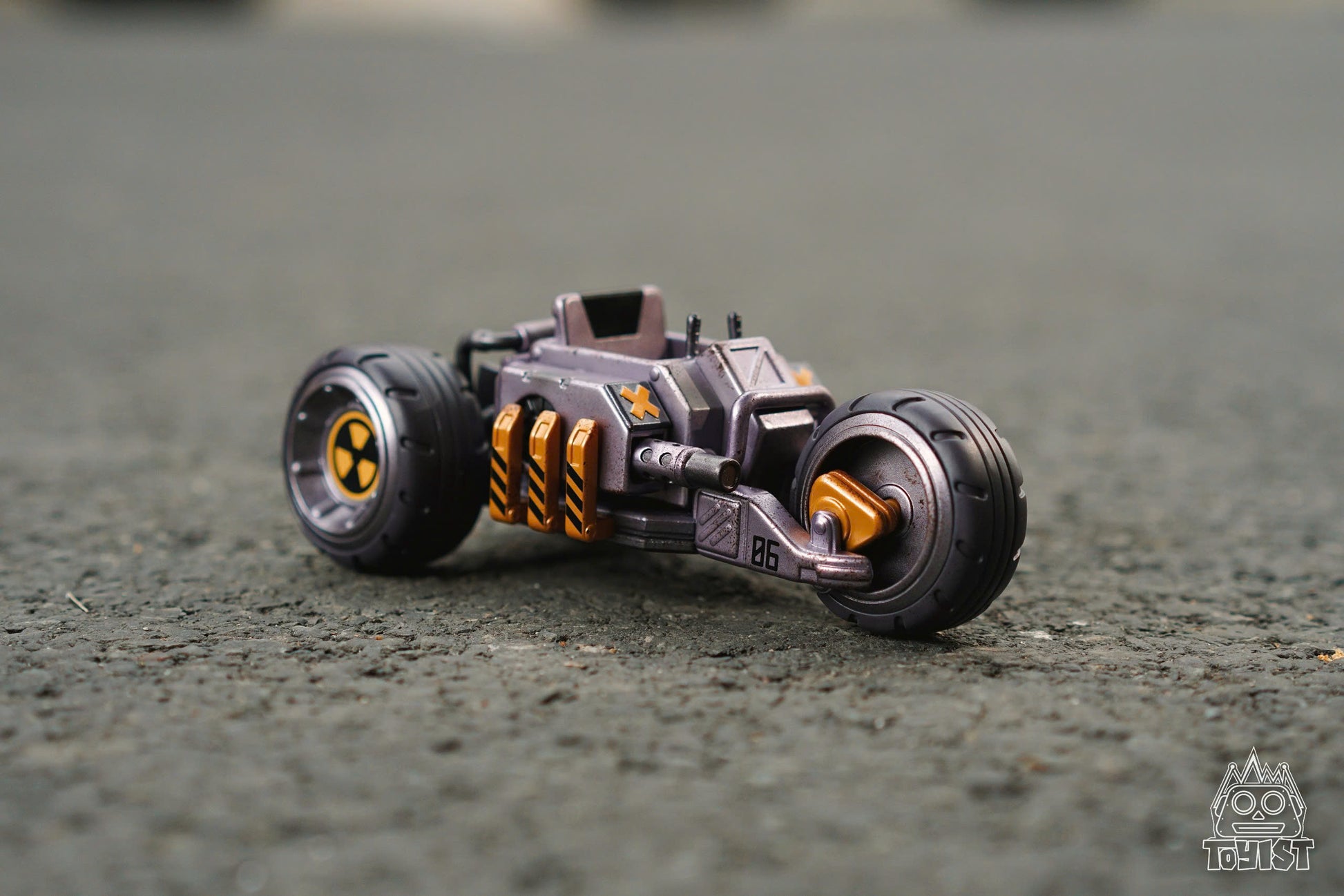 Mr.Bone JR Vehicle - Battlefield Motorcycle - Mô hình Xe Mô Tô Art Toy My Own Culture My Own Culture - ảnh 6 - Art toys