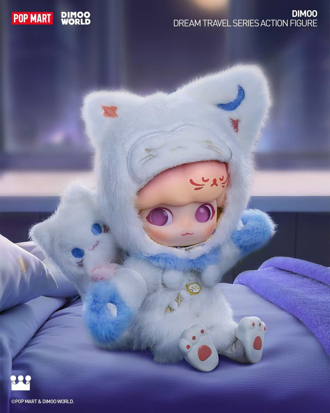 DIMOO Dream Travel Series Action Figure - Mô Hình Art Toy Chính Hãng Pop Mart - Hình ảnh bổ sung 5
