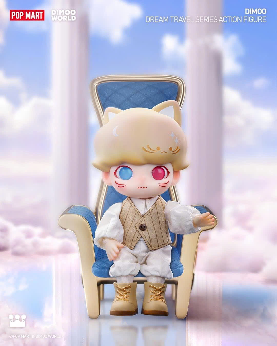 DIMOO Dream Travel Series Action Figure - Mô Hình Art Toy Chính Hãng Pop Mart - Hình ảnh bổ sung 8