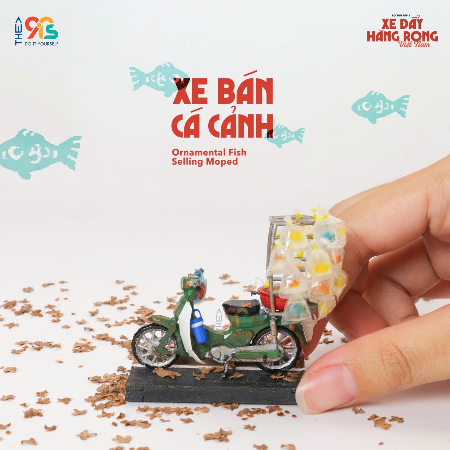 Xe Bán Cá Cảnh - Nam Châm Tủ Lạnh (The 90's DIY)