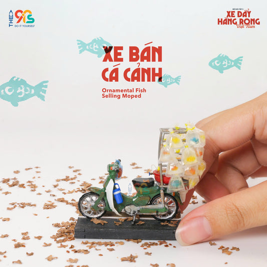 Xe Bán Cá Cảnh - Nam Châm Tủ Lạnh (The 90's DIY)