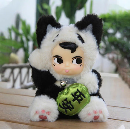 SamSam Fortune Cat Vinyl Face Blind Box - Mô hình Đồ chơi Mèo Thần Tài - Pop Art Workshop - Góc nhìn khác 3
