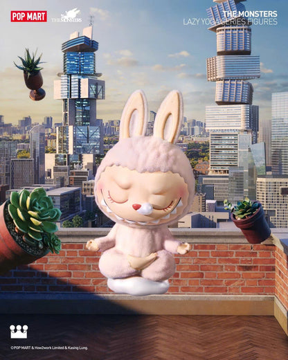 THE MONSTERS Lazy Yoga Blind Box Series Figures - Mô Hình Blind Box Chính Hãng Pop Mart