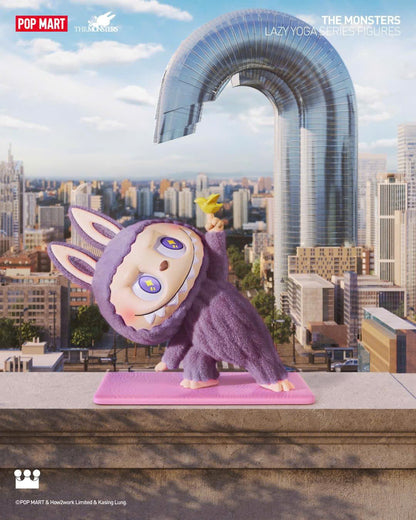 THE MONSTERS Lazy Yoga Blind Box Series Figures - Mô Hình Blind Box Chính Hãng Pop Mart