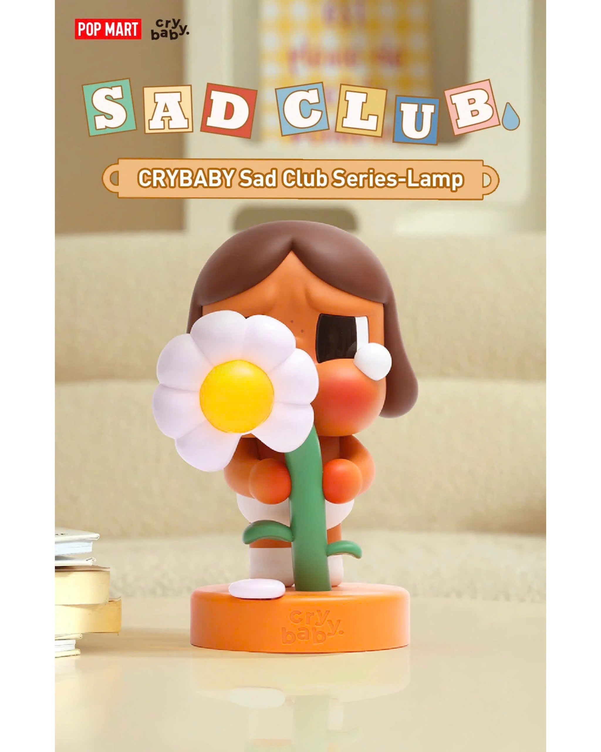 Đèn CRYBABY - Đèn Ngủ Art Toy Pop Mart – My Hobby