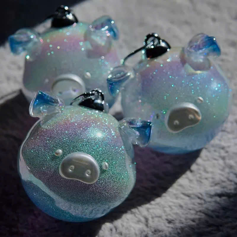 Lulu The Piggy Christmasland - LuLu Snowy Christmas Ball Deco - Quả Cầu Tuyết Trang Trí Giáng Sinh - Toyzero+ - Hình ảnh chi tiết 2