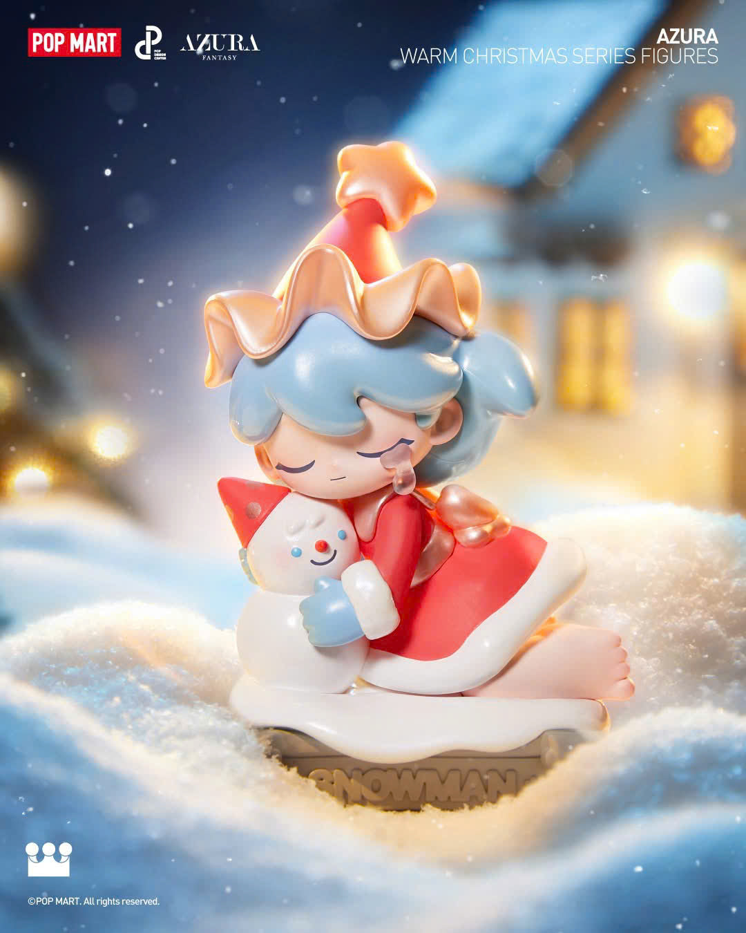 AZURA Warm Christmas Series Figures - Mô Hình Blindbox Giáng Sinh - Pop Mart