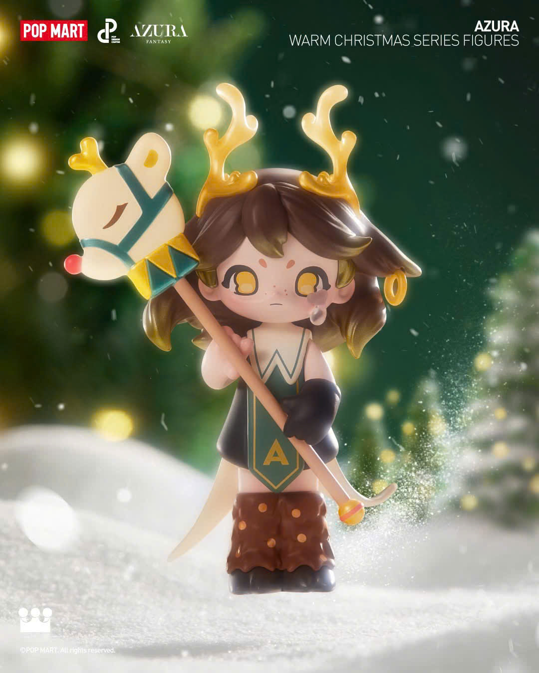 AZURA Warm Christmas Series Figures - Mô Hình Blindbox Giáng Sinh - Pop Mart