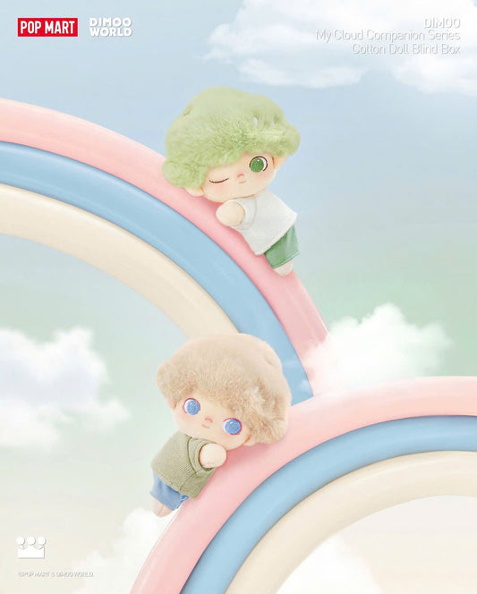 DIMOO My Cloud Companion Series-Cotton Doll Blind Box - Búp Bê Bông Ngẫu Nhiên Pop Mart - Hình ảnh chi tiết 2