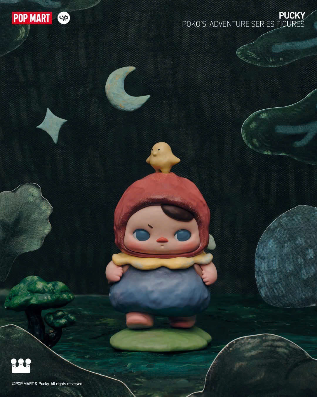 PUCKY Poko's Adventure Series Figure - Mô Hình Blind Box - Pop Mart