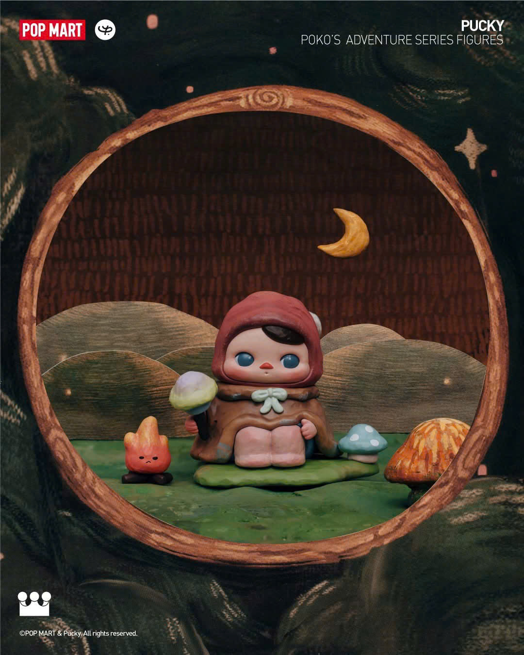 PUCKY Poko's Adventure Series Figure - Mô Hình Blind Box - Pop Mart