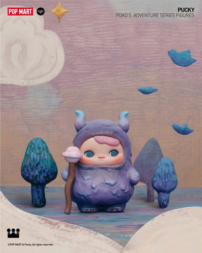 PUCKY Poko's Adventure Series Figure - Mô Hình Blind Box - Pop Mart