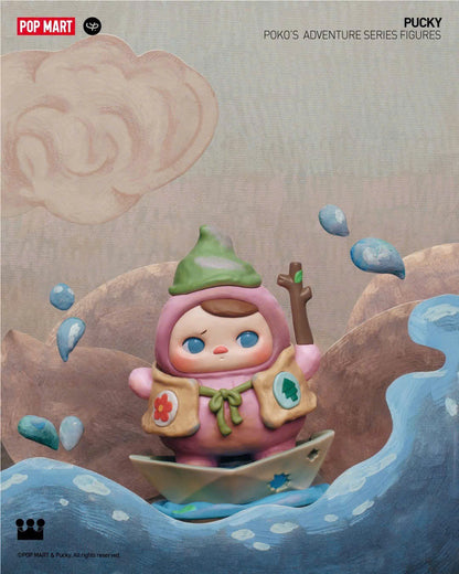 PUCKY Poko's Adventure Series Figure - Mô Hình Blind Box - Pop Mart