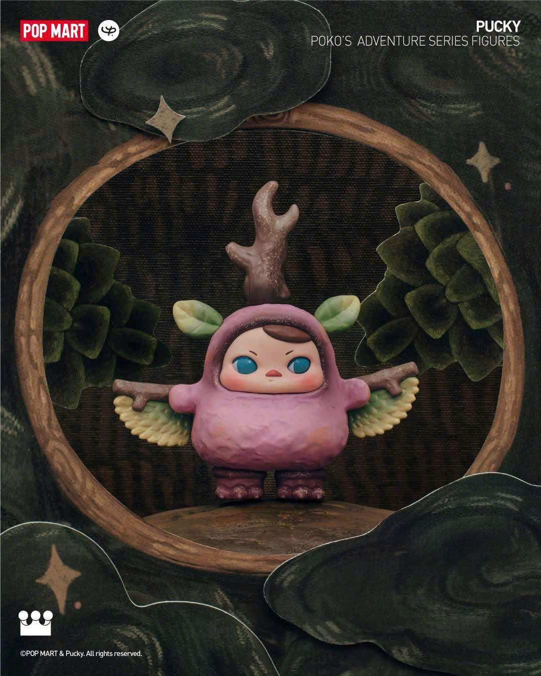 PUCKY Poko's Adventure Series Figure - Mô Hình Blind Box - Pop Mart