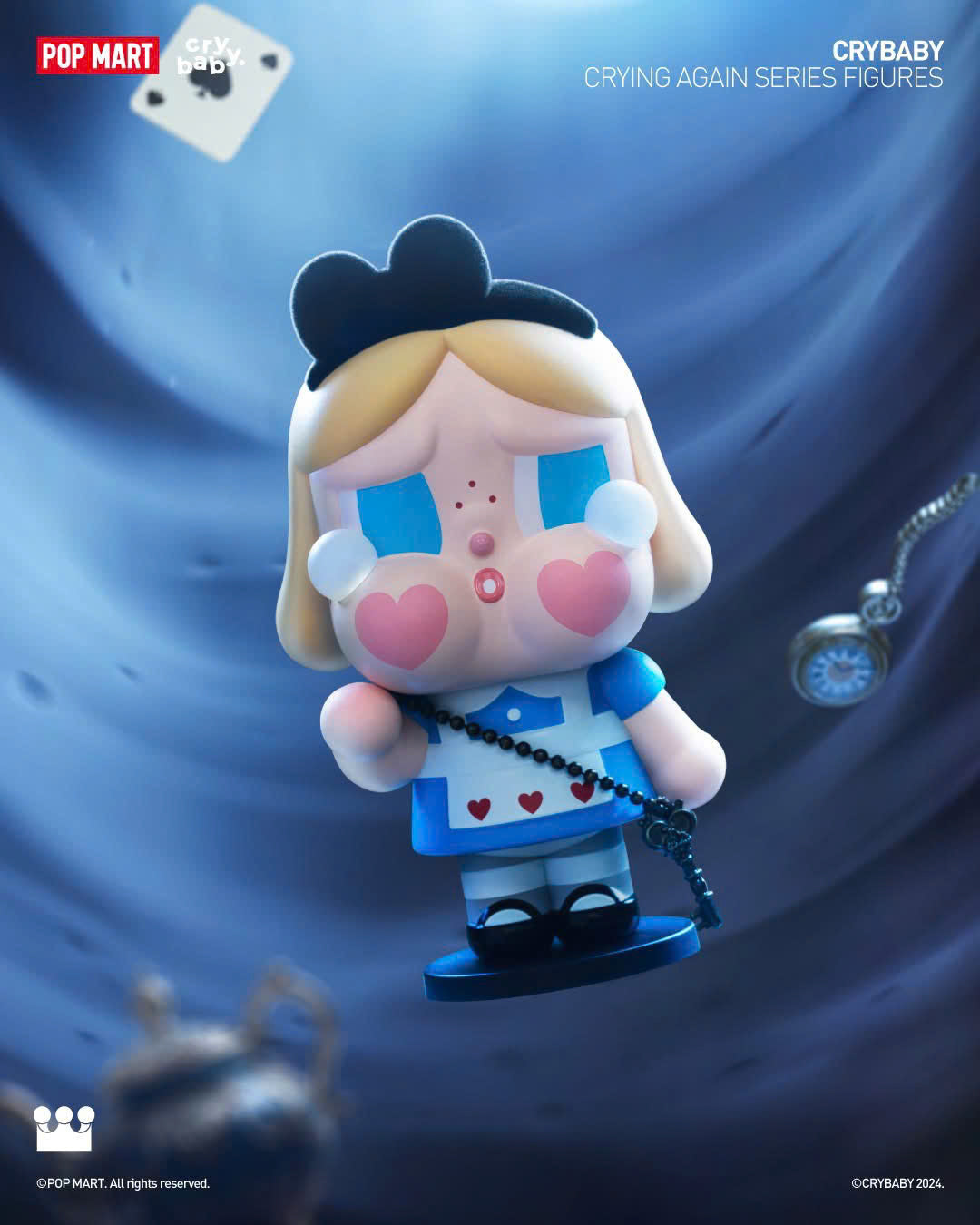 CRYBABY Crying Again Series Figures - Mô Hình Blindbox Chính Hãng Pop Mart Pop Mart - ảnh 1 - Art Toy