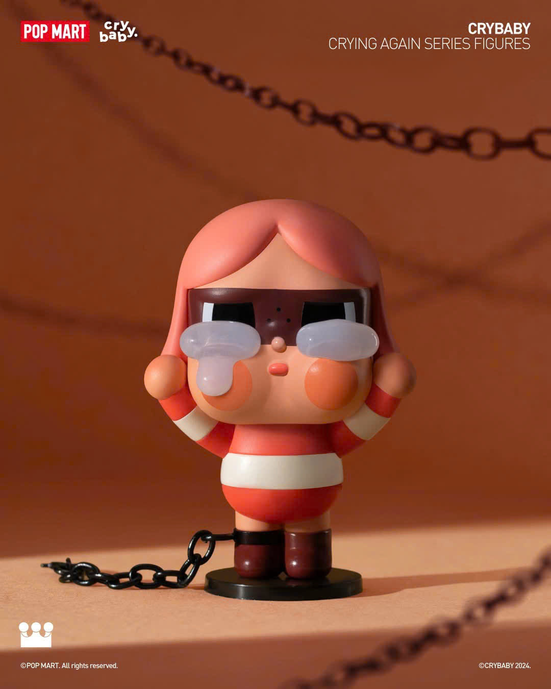 CRYBABY Crying Again Series Figures - Mô Hình Blindbox Chính Hãng Pop Mart