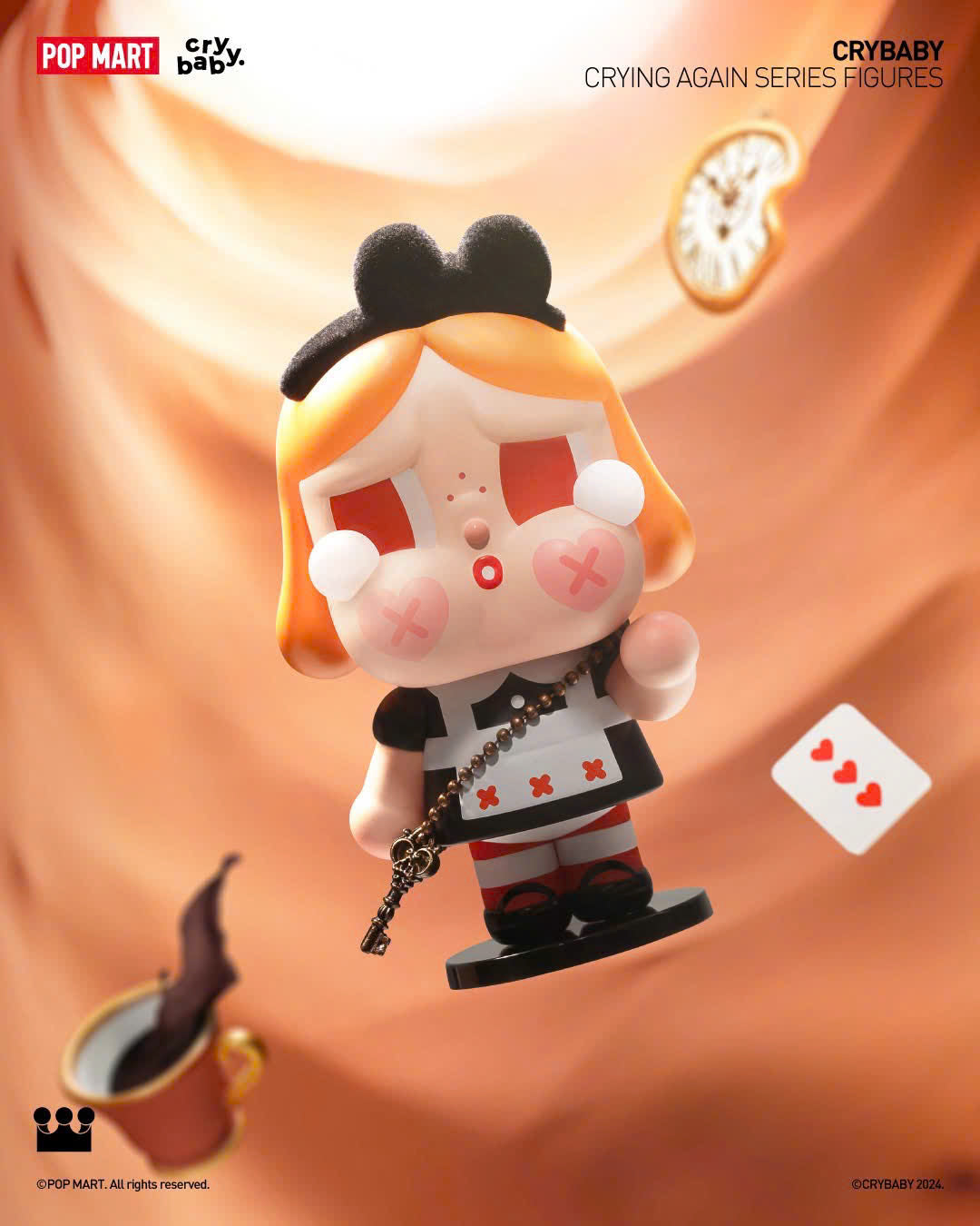 CRYBABY Crying Again Series Figures - Mô Hình Blindbox Chính Hãng Pop Mart
