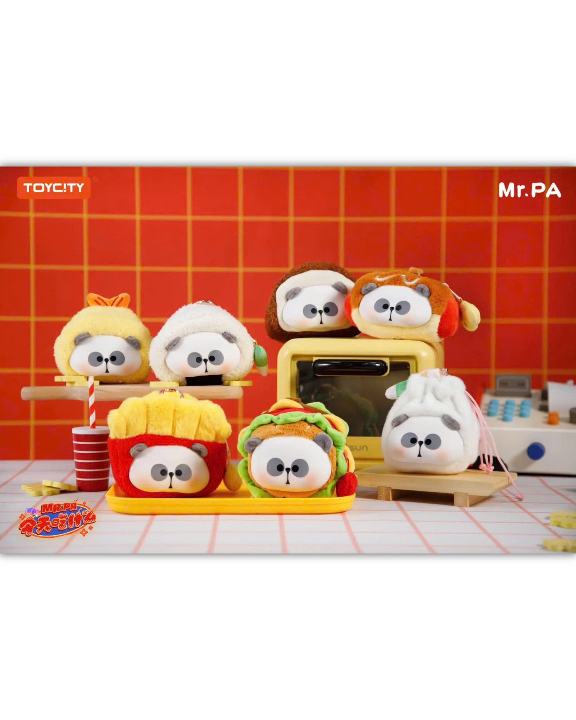 MR.PA What to Eat Today Plush Change Purse Blind Box - Ví Gấu Bông Đựng Tiền Lẻ - ToyCity - Hình ảnh chi tiết 2