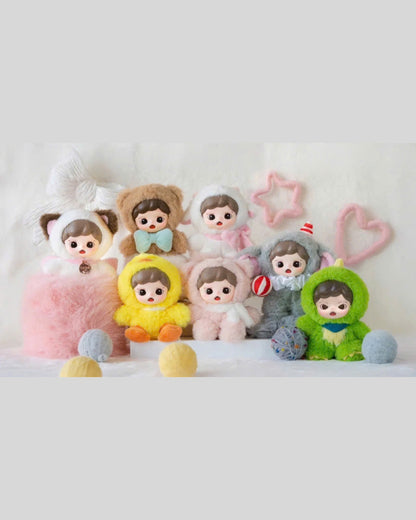 Zoraa Fluffy Cabin Series Viny Plush Blind Box - Mô hình Blind Box Bông Mềm - TNT Space