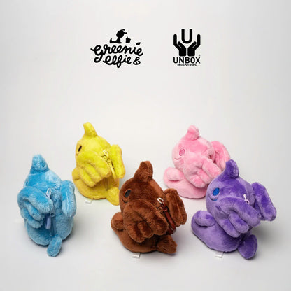Elfie Fluffy Blind Box Series - Mô Hình Bông Art Toy - Unbox Industries - Góc nhìn khác 3