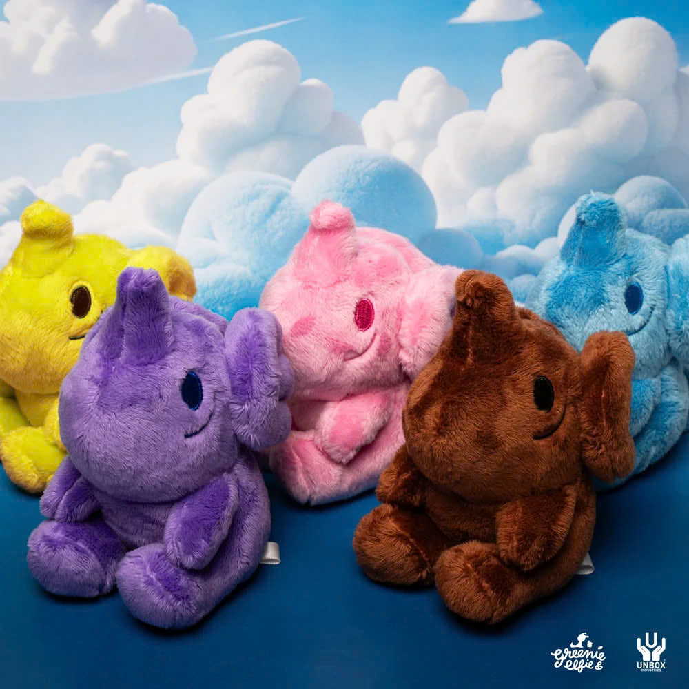 Elfie Fluffy Blind Box Series - Mô Hình Bông Art Toy - Unbox Industries - Hình ảnh chi tiết 2