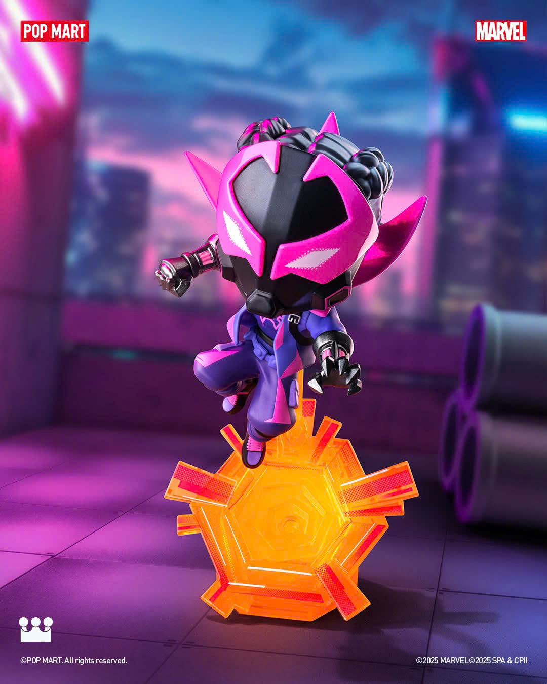 Marvel Spider-Man Across the Spider-Verse Series Figures - Mô hình Blind Box Pop Mart - Hình ảnh bổ sung 6