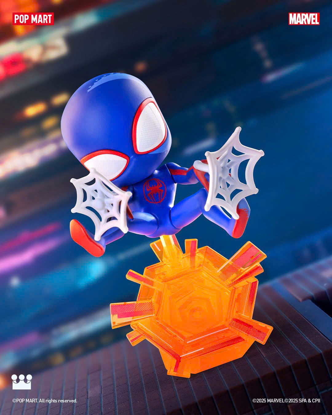 Marvel Spider-Man Across the Spider-Verse Series Figures - Mô hình Blind Box Pop Mart Pop Mart - ảnh 2 - Art toys