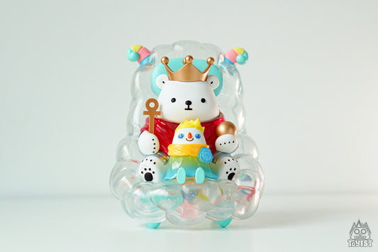 BacBac x Little White - Tarot Emperor - 200% Vinyl Color - Mô Hình Art Toy Cao Cấp - Zu & Pi