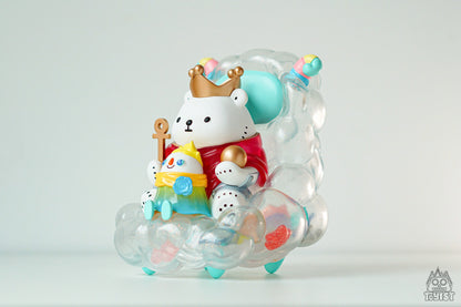 BacBac x Little White - Tarot Emperor - 200% Vinyl Color - Mô Hình Art Toy Cao Cấp - Zu & Pi