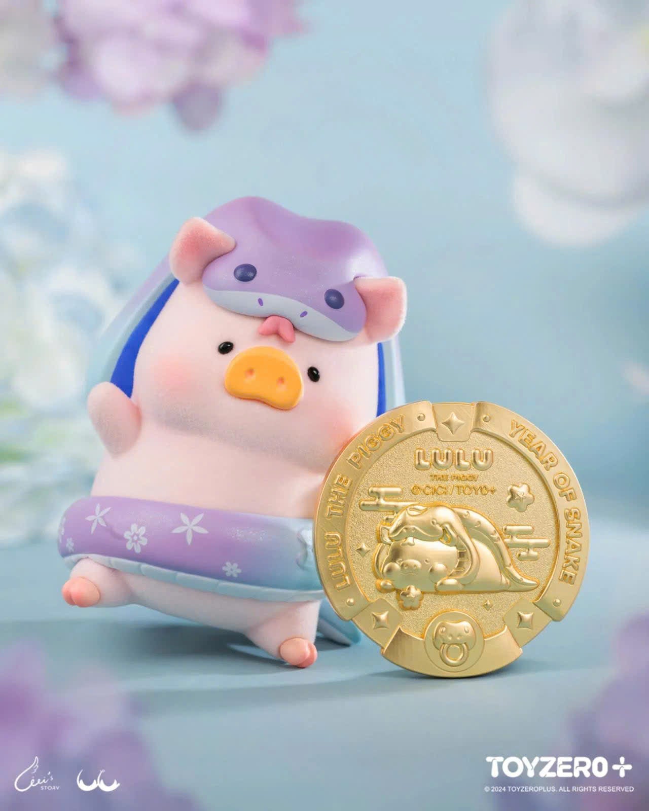 Lulu the Piggy - Year of the Snake - Mô hình Figure nghệ thuật - Toyzero+ - Hình ảnh sản phẩm