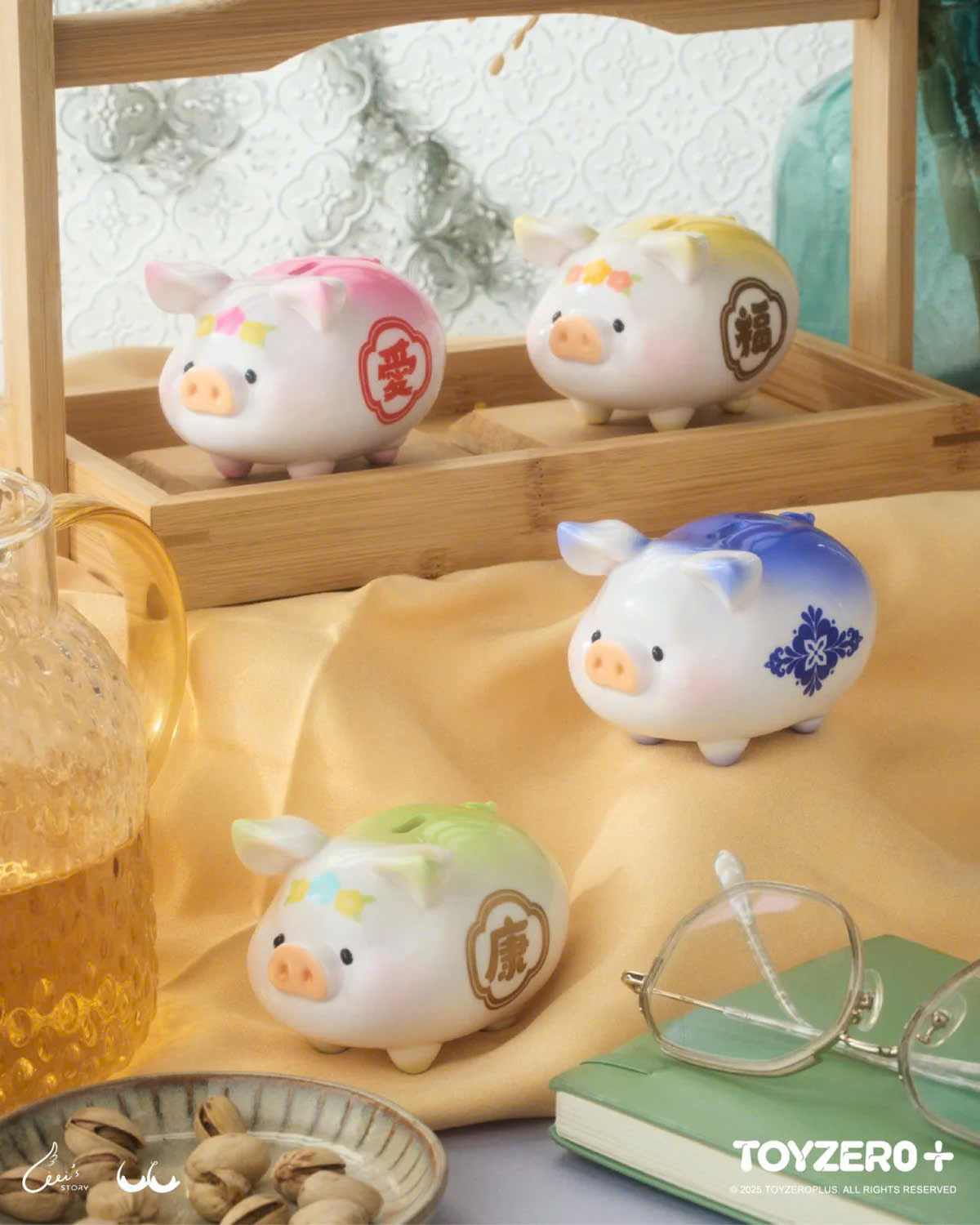 Lulu the Piggy - Lucky Fortune Piggy Blind Box Series Mô hình Blind Box Chính Hãng Toyzero+ - Góc nhìn khác 3