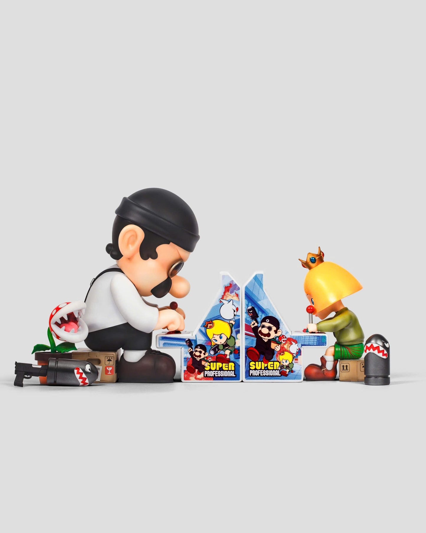 Fools Paradise - SUPER PROFESSIONAL // BATTLE - Mô hình Art Toy Limited Figure - Hình ảnh sản phẩm