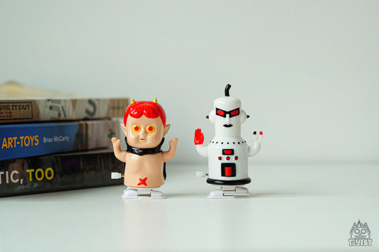 Blackpearls Clockwork - Đồ Chơi Nghệ Thuật Sofubi Blackpearls