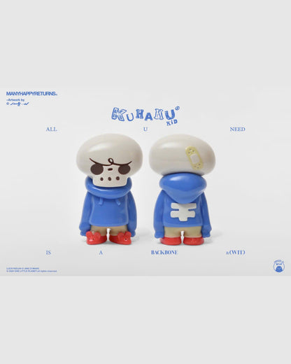 JD WANG - Mini Kuhaku | Mô Hình Art Toy Chính Hãng One Little Planet - Hình ảnh sản phẩm